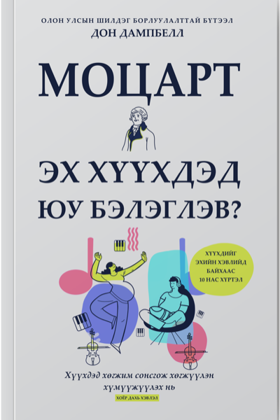 Моцарт эх хүүхдэд юу бэлэглэв